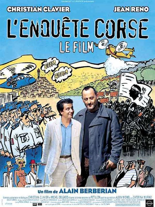L'enquête Corse : Affiche Alain Berbérian