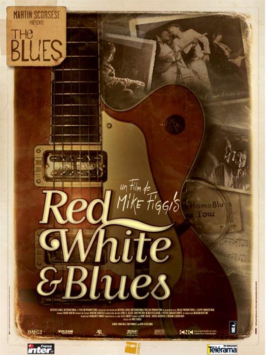 Red, white and blues : Affiche Mike Figgis