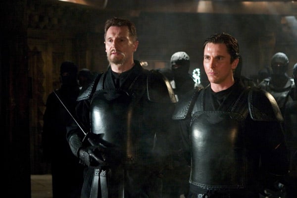 Batman Begins : Photo Christian Bale, Liam Neeson
