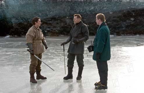 Batman Begins : Photo Christopher Nolan, Liam Neeson, Christian Bale