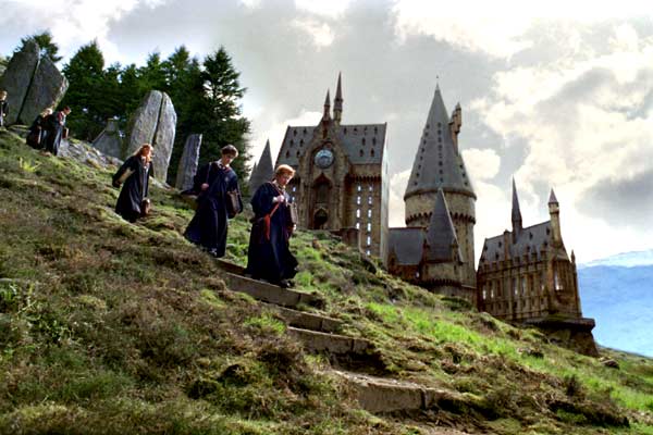 Harry Potter et le Prisonnier d'Azkaban : Photo Daniel Radcliffe, Emma Watson, Rupert Grint