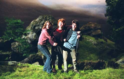 Harry Potter et le Prisonnier d'Azkaban : Photo Alfonso Cuarón, Daniel Radcliffe, Emma Watson, Rupert Grint