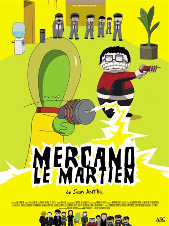 Mercano le martien : Affiche Juan Antin