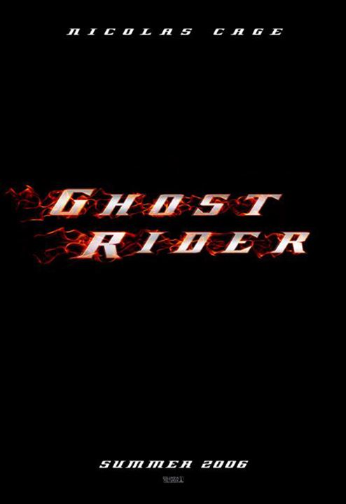 Ghost Rider : Affiche Mark Steven Johnson