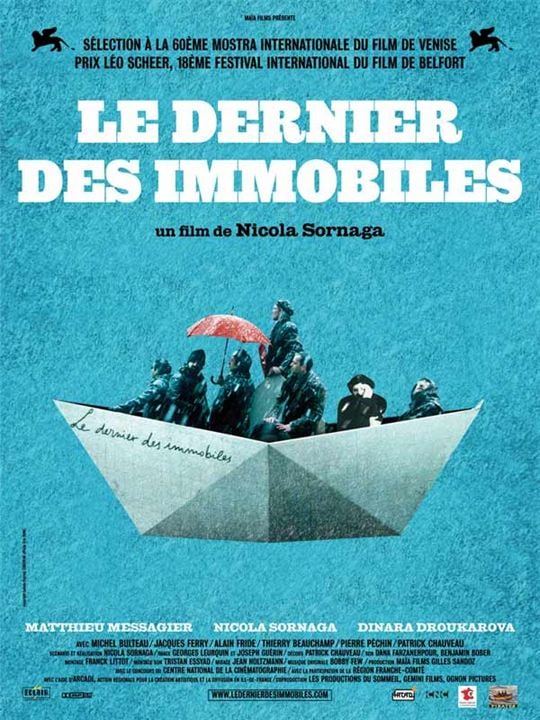 Le Dernier des immobiles : Affiche Nicola Sornaga