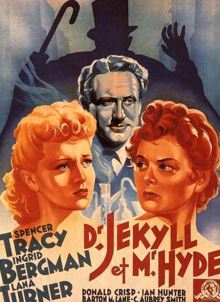 Dr. Jekyll et Mr. Hyde : Affiche Victor Fleming, Lana Turner