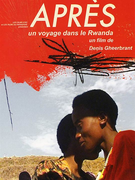 Après, un voyage dans le Rwanda : Affiche Denis Gheerbrant
