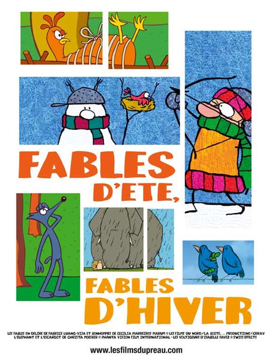 Fables d'été, fables d'hiver : Affiche Christa Moesker, Isabelle Favez