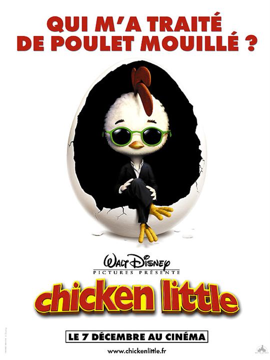 Chicken Little : Affiche Mark Dindal
