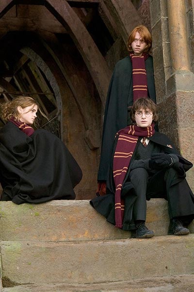 Harry Potter et la Coupe de Feu : Photo Daniel Radcliffe, Emma Watson, Rupert Grint