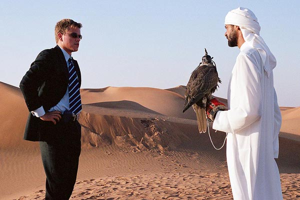 Syriana : Photo Matt Damon, Alexander Siddig, Stephen Gaghan