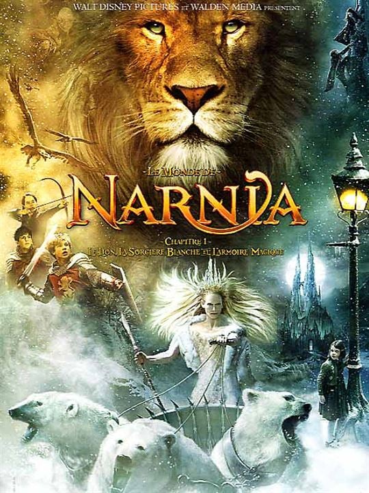 Le Monde de Narnia : Chapitre 1 - Le lion, la sorcière blanche et l'armoire magique : Affiche Andrew Adamson