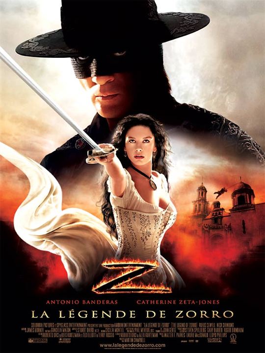 La Légende de Zorro : Affiche