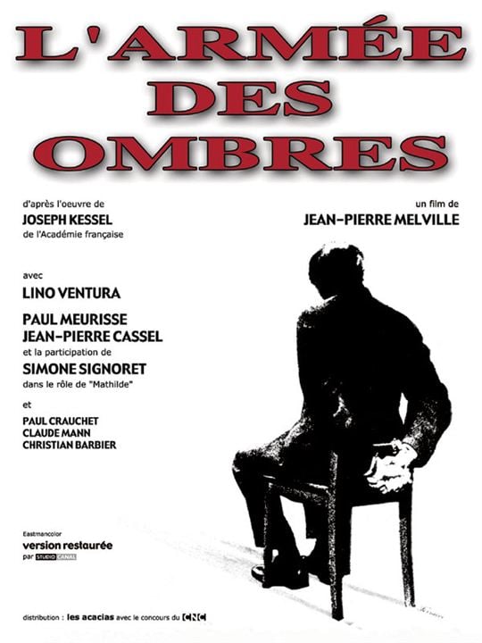 L'Armée des Ombres : Affiche Jean-Pierre Melville