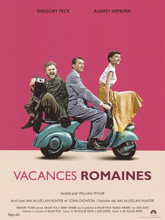 Vacances romaines : Affiche
