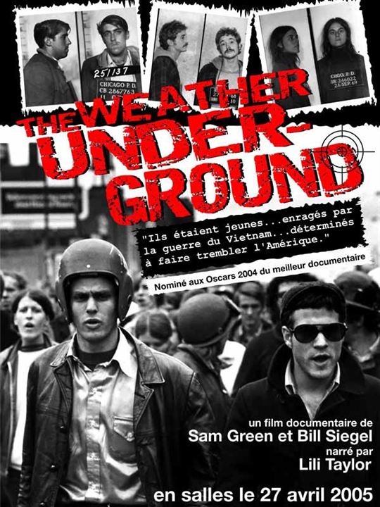 The Weather Underground : Affiche Bill Siegel, Sam Green