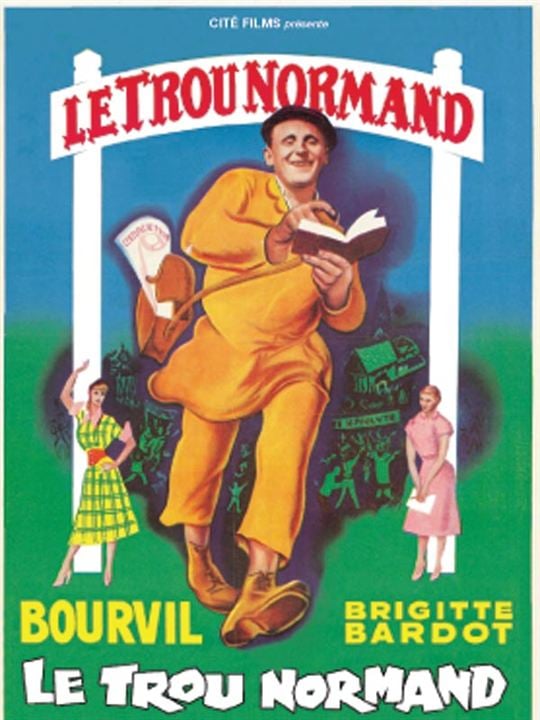 Le Trou normand : Affiche Jean Boyer, Bourvil