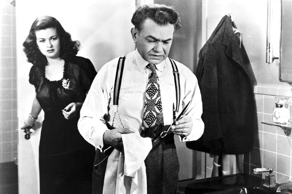 La Femme au portrait : Photo Joan Bennett, Edward G. Robinson