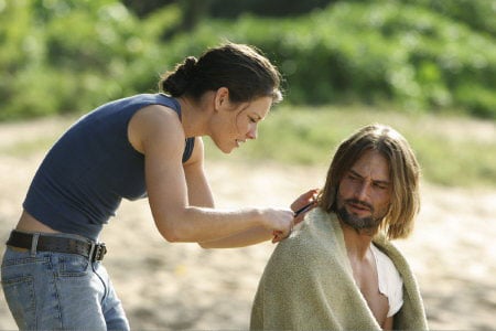 Photo Josh Holloway, Evangeline Lilly