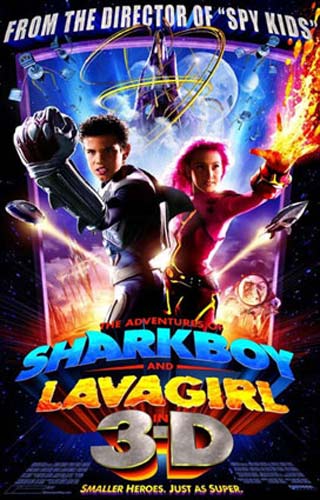 Les Aventures de Shark Boy et Lava Girl : Affiche