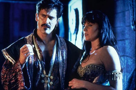 Photo Lucy Lawless, Bruce Campbell