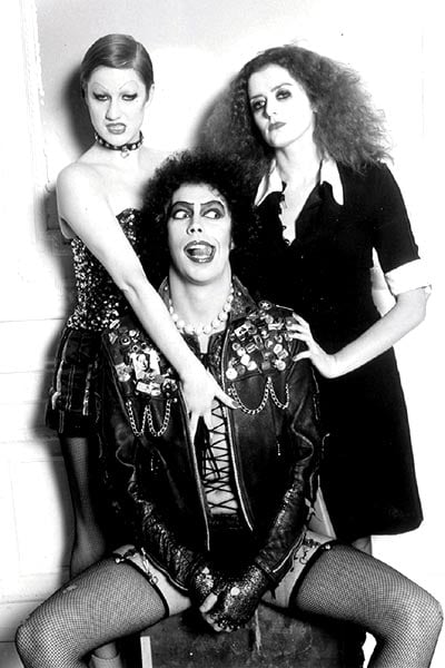 Midnight Movies : Photo Stuart Samuels, Patricia Quinn, Nell Campbell