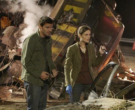 Photo David Boreanaz, Emily Deschanel