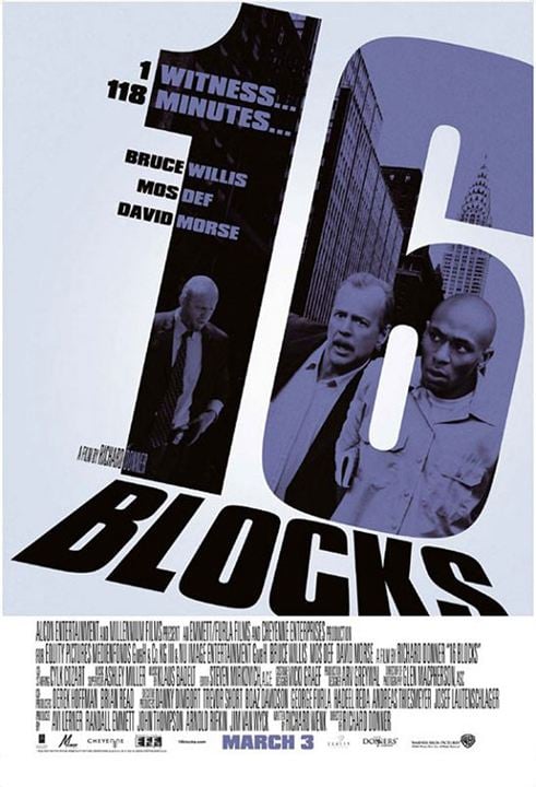 16 Blocs : Affiche