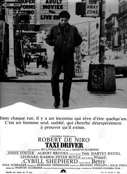 Taxi Driver : Photo Robert De Niro, Martin Scorsese