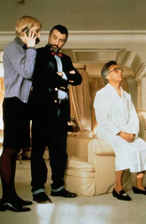 Des hommes d'influence : Photo Robert De Niro, Barry Levinson, Dustin Hoffman