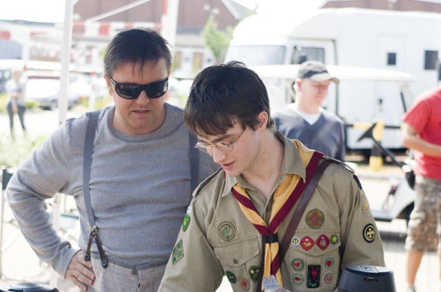 Extras : Photo Daniel Radcliffe, Ricky Gervais