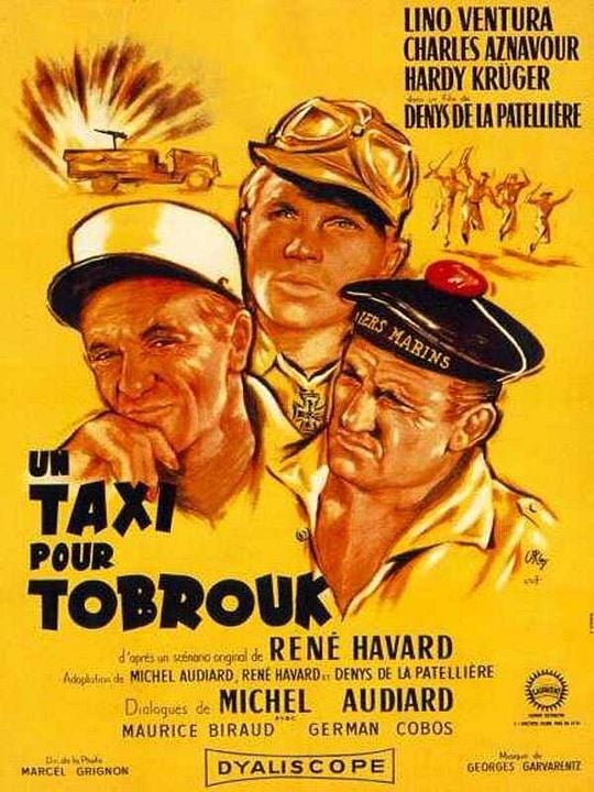 Un Taxi pour Tobrouk : Affiche