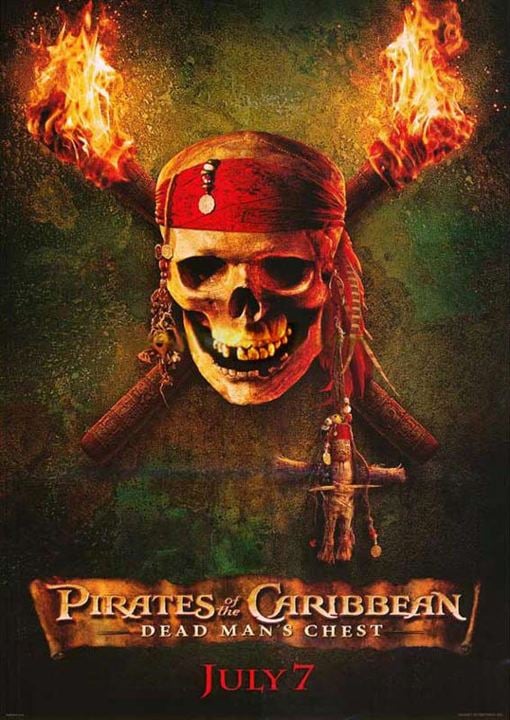 Pirates des Caraïbes : le Secret du Coffre Maudit : Affiche
