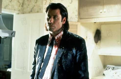 Pulp Fiction : Photo Quentin Tarantino, John Travolta