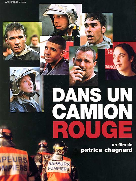 Dans un camion rouge : Affiche Patrice Chagnard