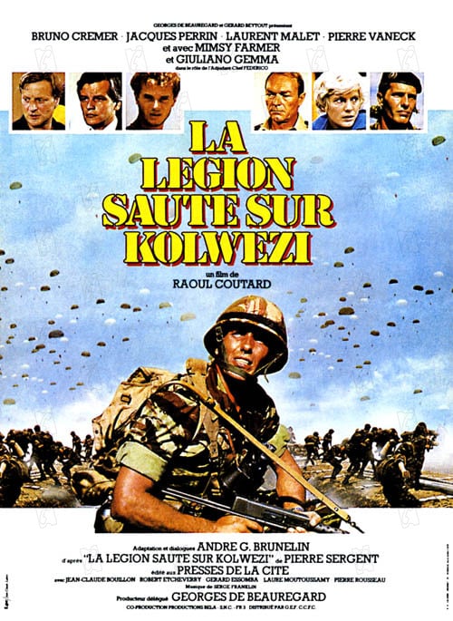 La Légion saute sur Kolwezi : Affiche Raoul Coutard