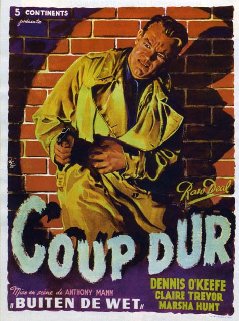 Marché de brutes : Affiche Anthony Mann