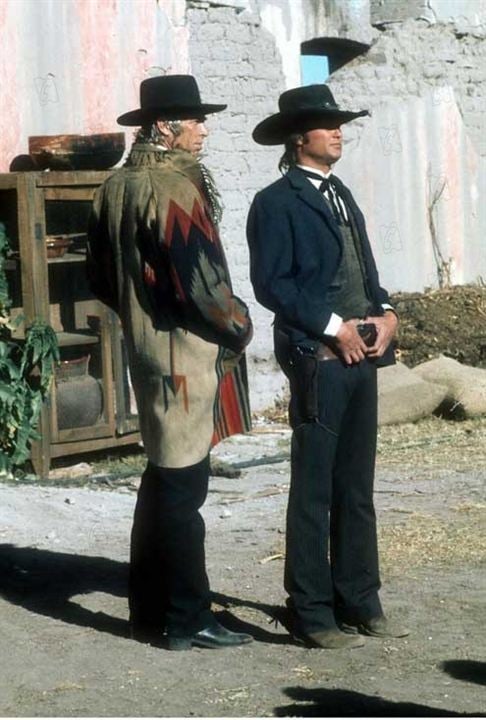 Pat Garrett et Billy le Kid : Photo Kris Kristofferson, James Coburn, Sam Peckinpah