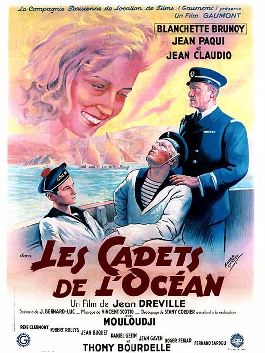 Les Cadets de l'océan : Affiche Jean Dréville