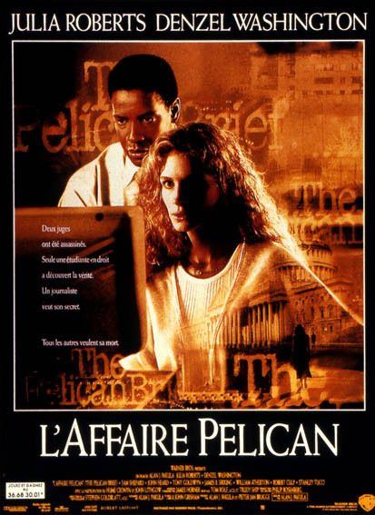 L'Affaire Pélican : Affiche Alan J. Pakula