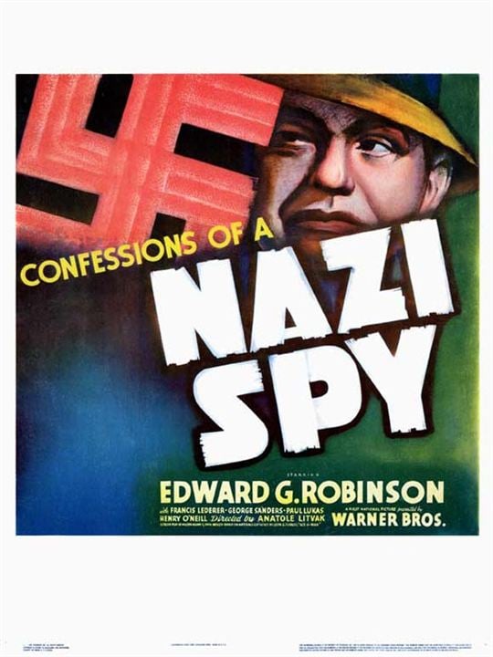 Les Aveux d'un espion nazi : Affiche