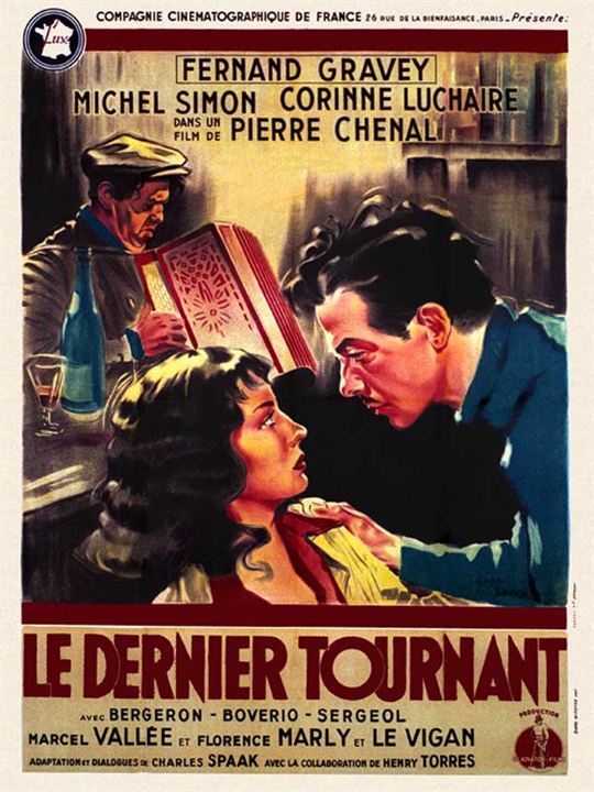 Le Dernier tournant : Affiche Pierre Chenal