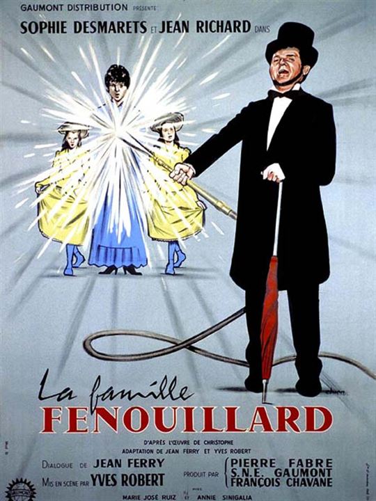 La Famille Fenouillard : Affiche Yves Robert