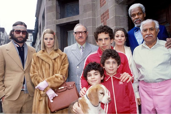 La Famille Tenenbaum : Photo Danny Glover, Gwyneth Paltrow, Ben Stiller, Gene Hackman, Luke Wilson, Anjelica Huston