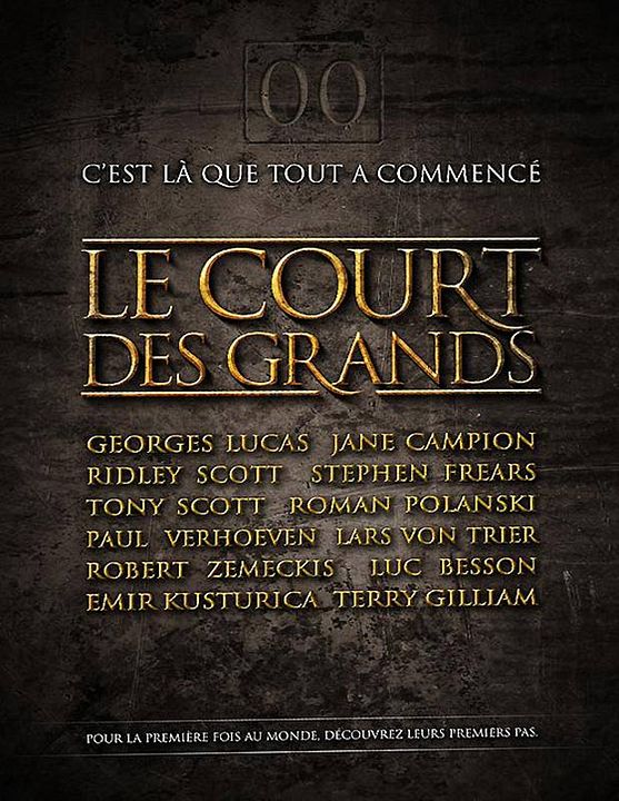 Le court des grands : Affiche