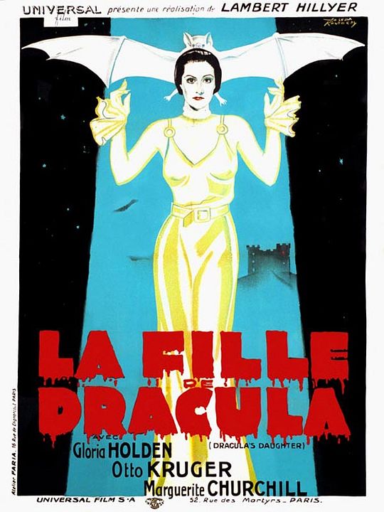 La Fille de Dracula : Affiche Lambert Hillyer