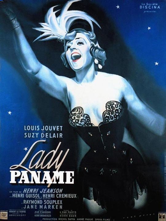Lady Paname : Affiche Henri Jeanson, Suzy Delair