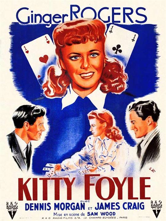 Kitty Foyle : Affiche Ginger Rogers, Sam Wood