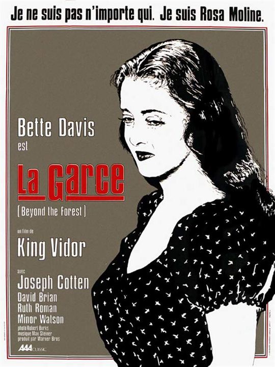 La Garce : Affiche Bette Davis, King Vidor
