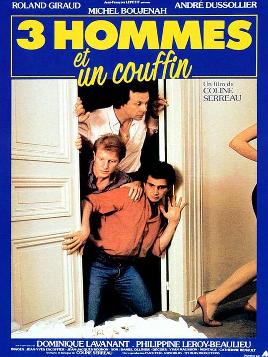 Trois hommes et un couffin : Affiche